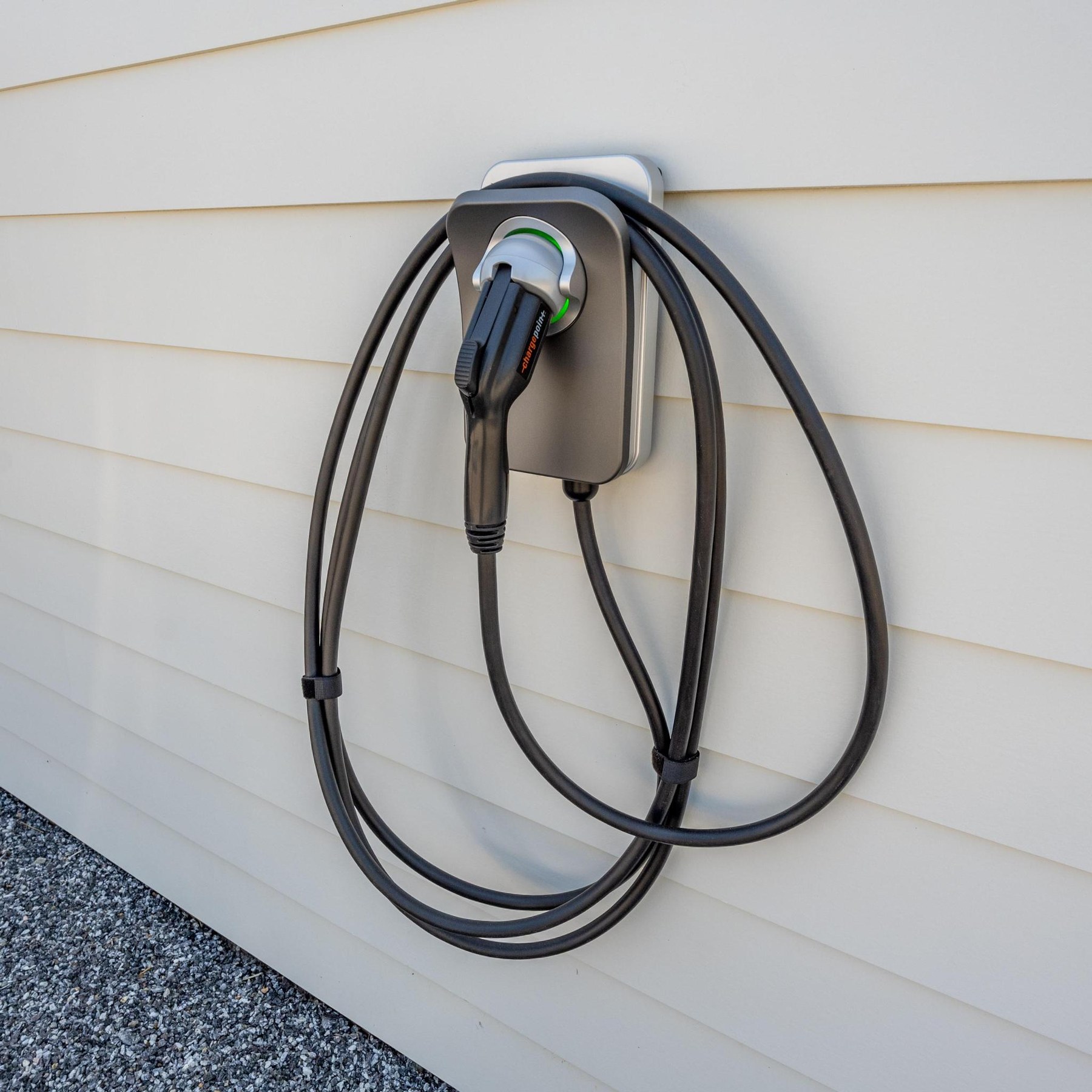 Complimentary EV charger beside The Roost